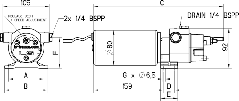 schéma groupe réversible RV224V