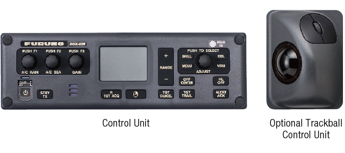 FAR-15x3_control-unit trackball