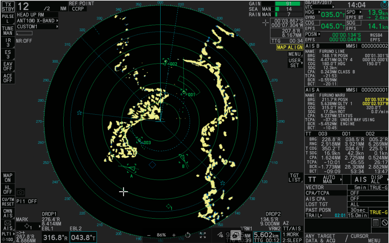 Radar maritimes série Model img6